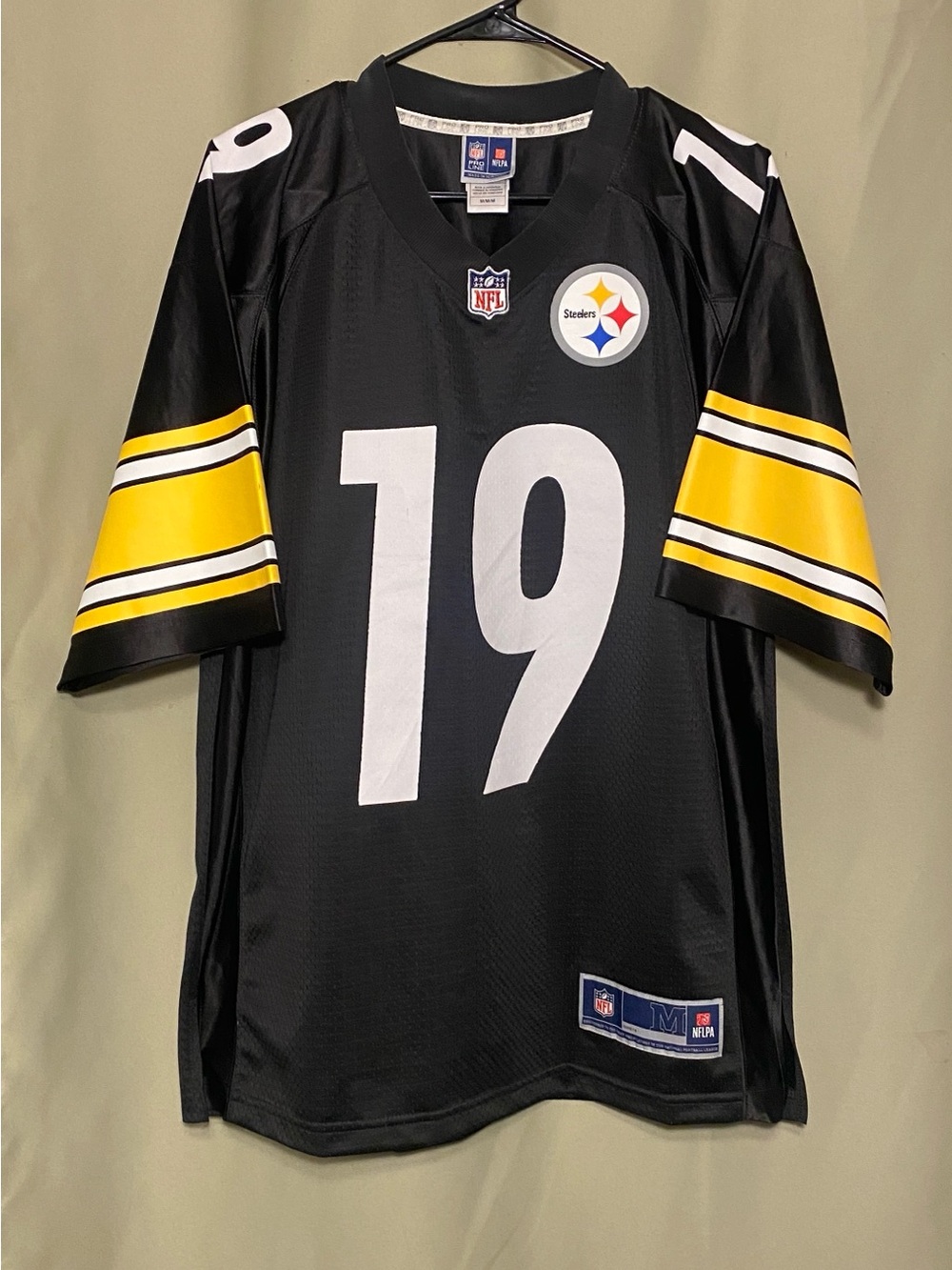 Pittsburgh Steelers NFL Pro Line NFLPA Ju Ju Smith -Schuster 19Football Jersey M